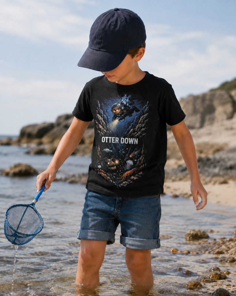Otter down Shirt - Tiefsee-Otter