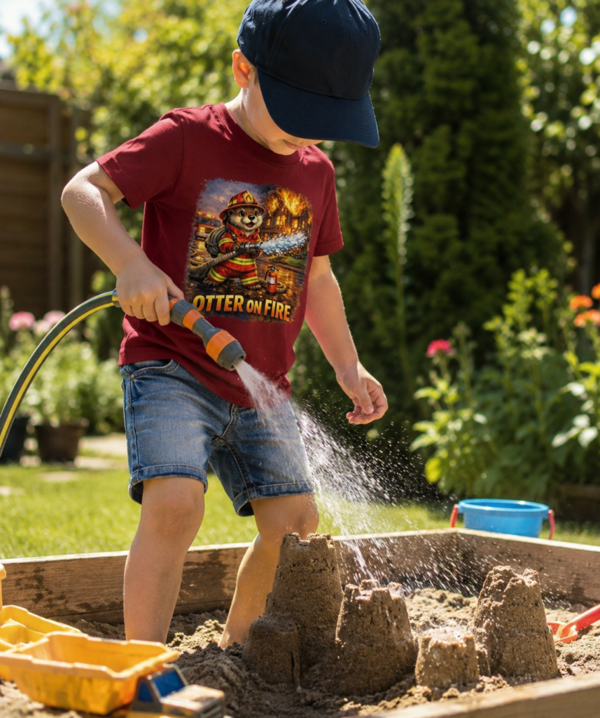T-Shirt Feuerwehr Otter