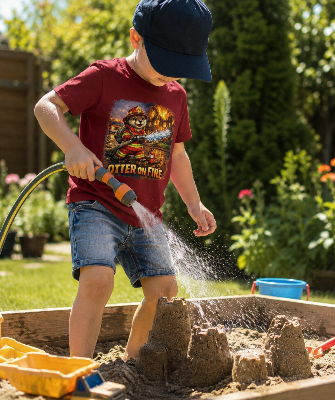 T-Shirt Feuerwehr Otter