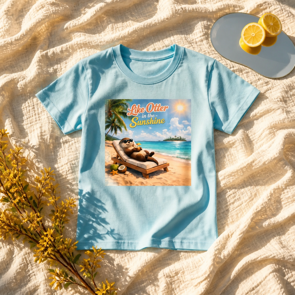 Otter in the sunshine - Tshirt