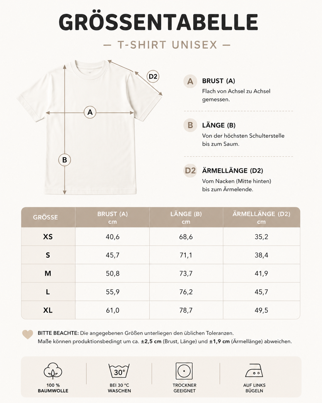T-Shirt Life's better with otters - off-white – Bild 3